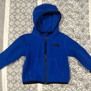 North face zip up fleece